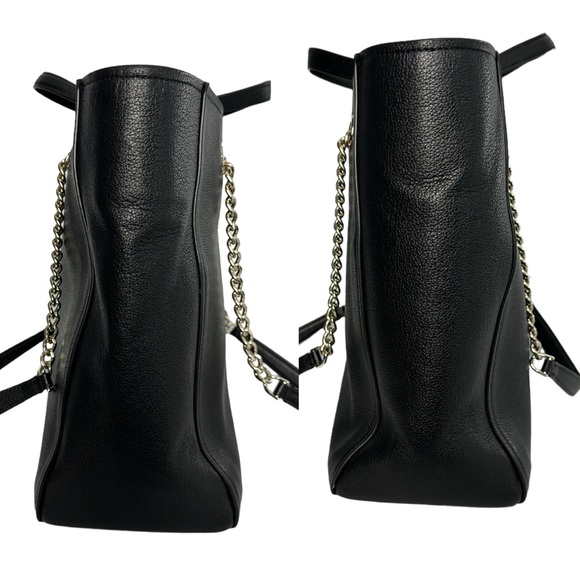 Kate Spade | Infinite Large Triple Compartment Tote Black Pebbled Leather - Picture 7 of 12